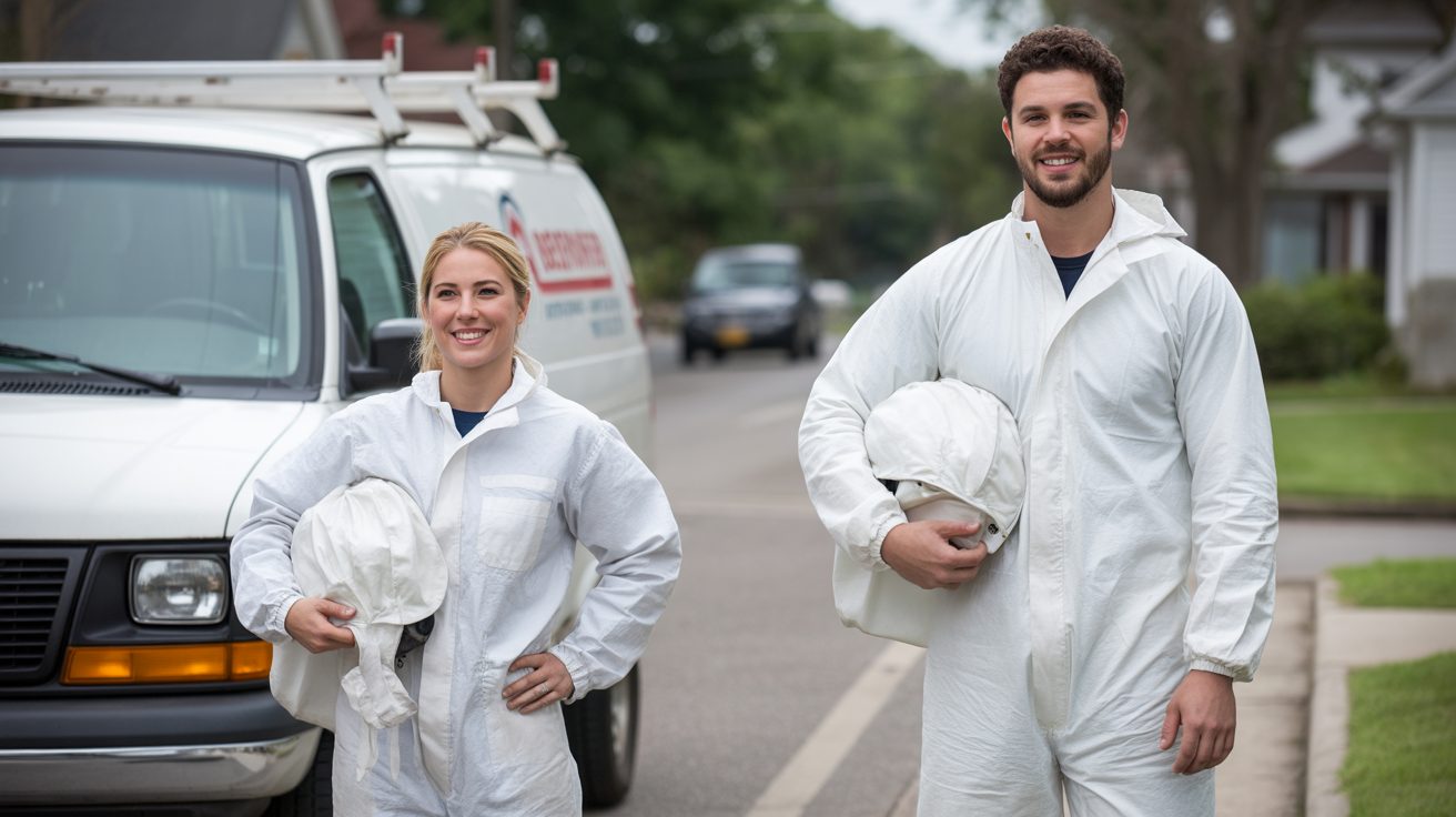 Mold Colorado Springs technicians beside a service van in Colorado Springs, CO